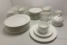 Villeroy & Boch Kaffeeservice Montclair 36 teilig weiß Porzellan Rarität