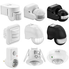 Bewegungsmelder Aufputz Unterputz Infrarot Melder Decke Wand INNEN + AUSSEN