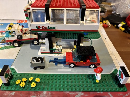 Lego system 6397 gas wash - system,