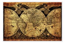 Poster Welt 1630 - Michaels