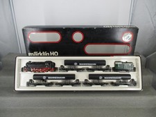 Märklin Spur H0 2854 Dampflok mit Güterwagen Set "Mannesmann" Analog in OVP