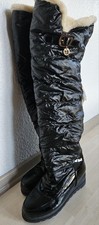 Overknee Stiefel, Größe 40 Schwarz Lack