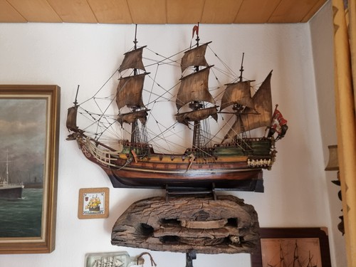 Segelschiff holzschiff - segelschiff,
