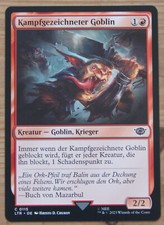 Magic The Gathering  Herr der Ringe  Kampfgezeichneter Goblin  115  DE