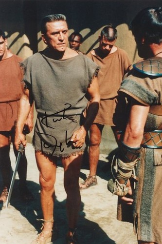 Kirk douglas autogramm - kirk,
