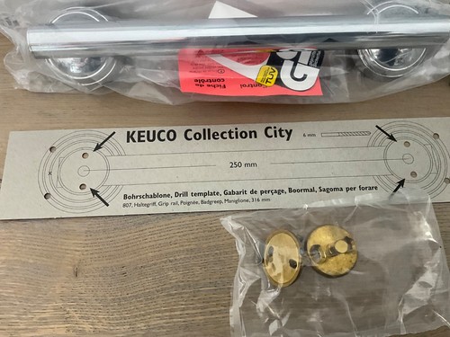 Keuco city haltegriff chrom - city,