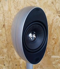 1x KEF Satellit * High End aus Heimkino HTS 3001 SE Hochglanz silber EGG