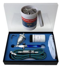 Sandstrahlpistole Air Eraser Set BD 178 Airbrush Pistole 1150g Sandstrahlmittel