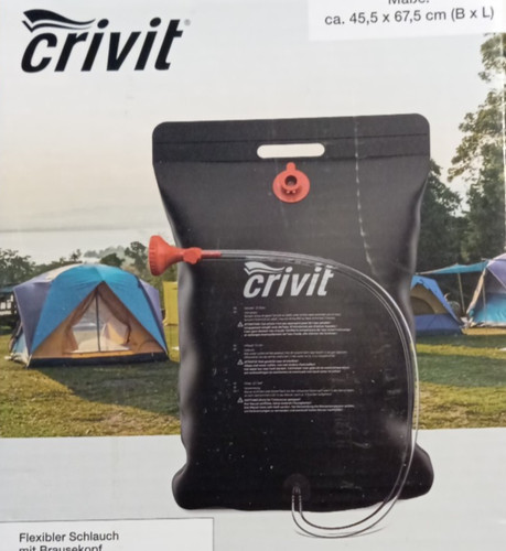 Campingdusche neu ovp crivit - ovp,