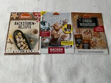 3  Heftchen Ostmann Rezeptsammlung Backen Weihnacht
