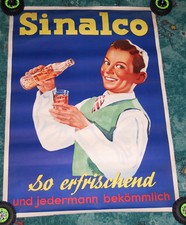 Sinalco Poster aus den 50er