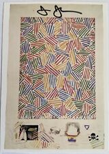 Jasper Johns signiert Kunst