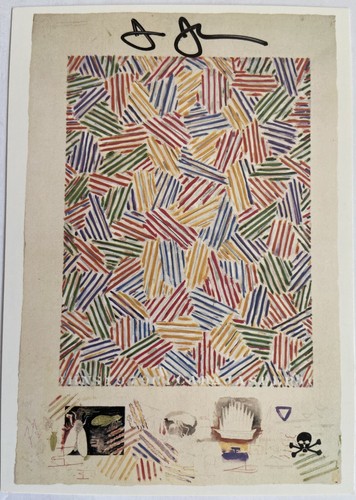 Jasper johns signiert kunst - jasper,