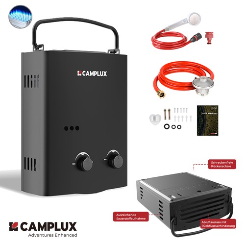Camplux durchlauferhitzer - camplux, 5l