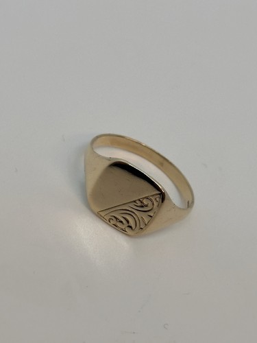 Siegelring massiv gold - siegelring, kt