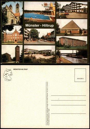 Ansichtskarte hiltrup - ansichtskarte,