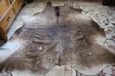 ORIGINAL KUHHAUT ECHTES KUHFELL RINDERFELL TEPPICH #12543