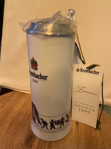 Krombacher jahreskrug 1997 - krombacher,