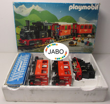 Playmobil 4001 Personenzug 2 Personenwagen Dampflok 12 Gleise Eisenbahn LGB OVP