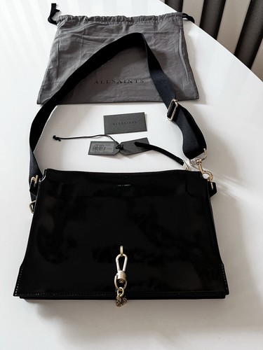 Lackleder tasche von allsaints - tasche,