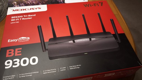 Mercusys be9300 tri band fi - mercusys,