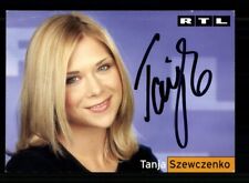 Tanja Szewczenko Unter Uns Autogrammkarte Original Signiert # BC 217633