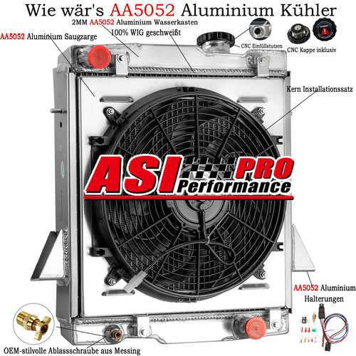 Reihig wasserkühler lüfter - reihig,