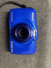 Nikon Coolpix S32 13.2MP Digitalkamera Blau Unterwasser