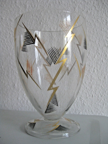 Alte art deco glas - alte, vase