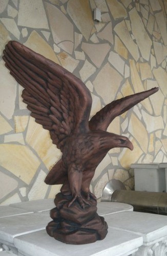 Steinfigur adler statue 60 - steinfigur, adler,