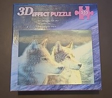 WINTERWÖLFE 3D-EFFEKT PUZZLE