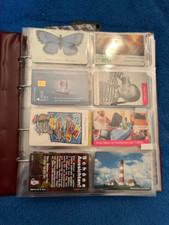 Album mit ca 100 Telefonkarten