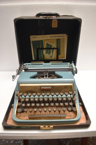 Underwood quiet tab - de, luxe