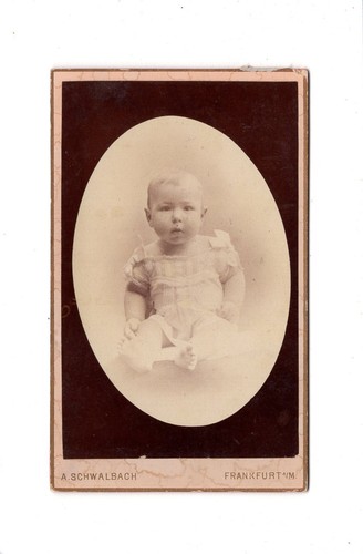 Cdv foto schönes kinderbild - foto,