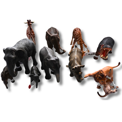 Schleich elefant giraffe - schleich,