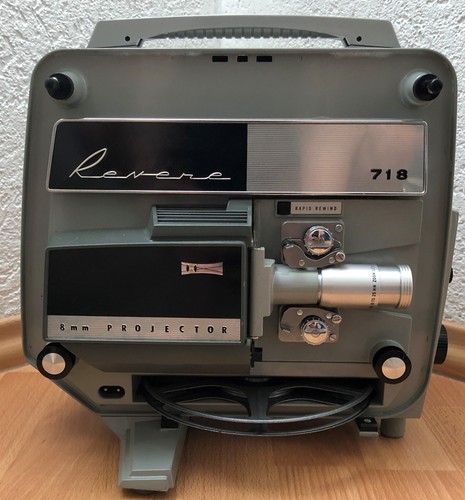 Filmprojektor revere 718 8mm - filmprojektor,