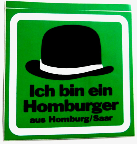 Souvenir aufkleber homburg - souvenir-aufkleber,