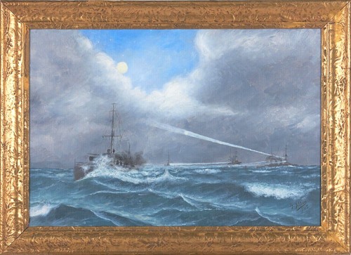 Albin 1915 ölgemälde wk - j.albin, 1.wk