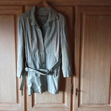  Milestone Damen-Ledermantel  Gr.  46  sand/beige Usedlook