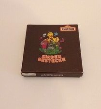 Sesamstrasse Auerhahn Kinderbesteck Klappschachtel Verpackung 1976