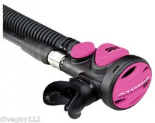 Atomic Aquatics SS1 Sicher Sekunden Octo Scuba Tauchen Regler Pink 14-0008-3