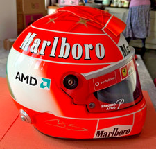 Xmas Michael Schumacher 2004 "Italy" F1 Ferrari Schuberth Replica Helm 1:1