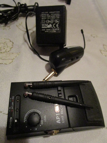 Drahtloses gitarrensystem - drahtloses,