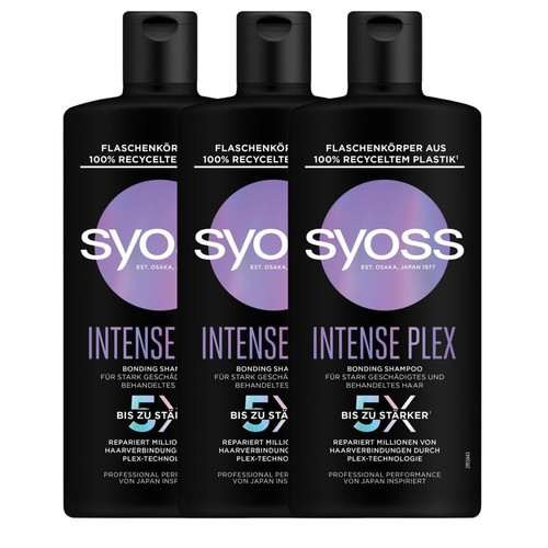 Syoss shampoo intense plex - x,