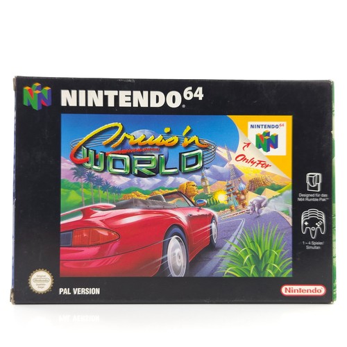 Nintendo spiel cruisn - 64, spiel: