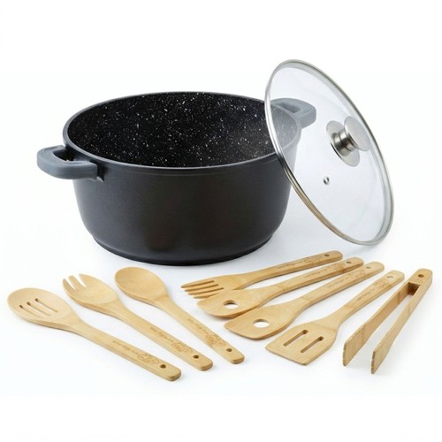 Kochtopf 10l mit glasdeckel - 10l,