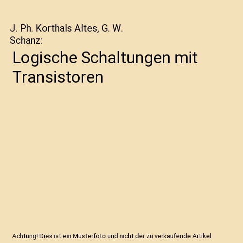 Logische schaltungen mit - logische,