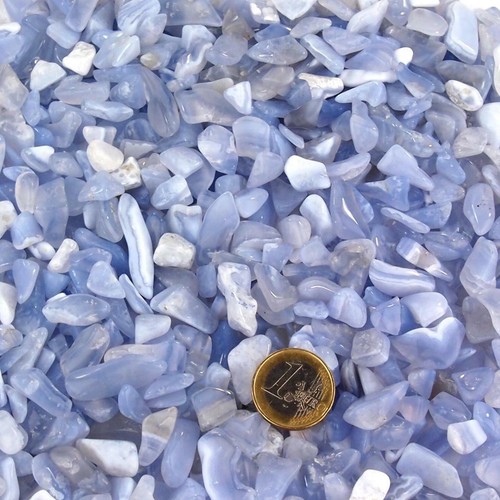 Schöne kleine chalcedon - schöne, blau