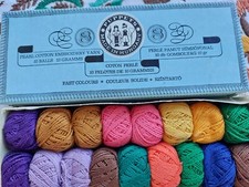 Perlgarn Sticken Handarbeit 1 Karton Stickgarn