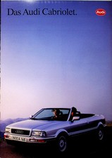 306328) Audi Cabrio Prospekt